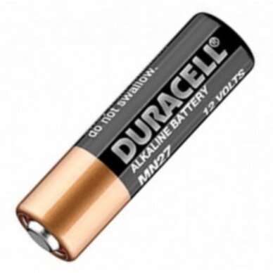 Elementas, baterija DURACELL Basic, 27A (MN27), 1 vnt. 1